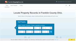 Desktop Screenshot of franklincountyrecords.com